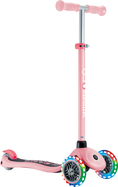 Globber detská trojkolesová kolobežka - Primo Lights V2 - Svietiace Kolieska - Pastel Pink