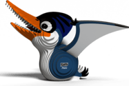 EUGY Pterodattilo 3D puzzle di cartone