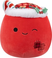Squishmallows Santas Sack mit Geschenken Carrie, 20 cm