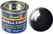 Barva Revell emailová - 32107: lesklá černá (black gloss)
