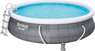 Záhradný bazén Bestway Fast Set 4.57m x 1.07m Pool Set s kartušovou filtráciou
