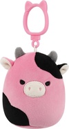 Squishmallows Kľúčenka Čierno ružová krava - Pollyanna