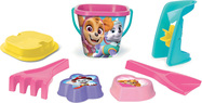 Wader Sada do piesku  7 ks - Paw Patrol - ružová