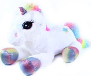 Grande unicorno di peluche Funkie 85 cm