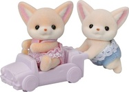 Sylvanian Families Fenek-Fuchs-Zwillinge mit Auto