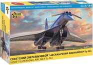 Modellbausatz Flugzeug 7045 - Tu-144 Überschall-Verkehrsflugzeug (1:144)