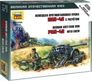 Wargames (WWII) military 6257 - Pak-40 (1:72)