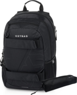 Studentski ruksak + etui OXY Sport Black