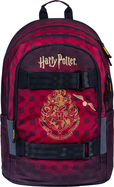 BAAGL Zaino scolastico Skate Harry Potter Hogwarts bordeaux