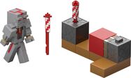 Minecraft 8 cm-es figura játéktevékenységgel - Tűzijáték Indító