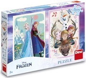 Puzzle Frozen: Anna és Elsa 2x77 darab