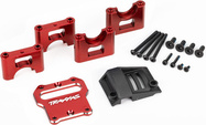 Traxxas lôžka centrálneho diferenciálu hliníkové červeno eloxované