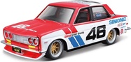 Maisto - BRE Datsun 510, červený, Tokyo Mods, 1:24