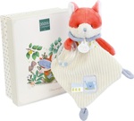 Doudou Darčeková sada Plyšová líška Romarin s hrkálkou 21 cm