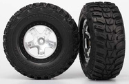 Traxxas koleso 2.2/3.0", disk SCT saténový-čierny, pneu Kumho (2)