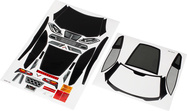 Traxxas samolepky: Chevrolet Corvette Z06