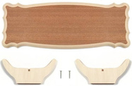 OCCRE Schiffsständerbrett 390x145mm mit Halterungen