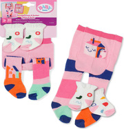 BABY born Collants et chaussettes à motifs, 43 cm