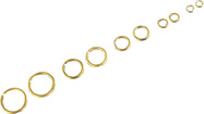 Krickring Messing 5mm (ca. 100)