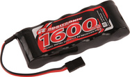 Robitronic NiMH batéria 6.0V 1600mAh plochá RX