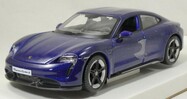 Bburago 1:24 Plus Porsche Taycan Turbo S 2019 Carrara Blau