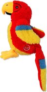 Hračka Dog Fantasy Recycled Toy papagáj pískací so šuštiacim chvostom 23cm