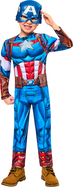 AVENGERS Captain America BL Kinderkostüm Größe XS(110-116cm)