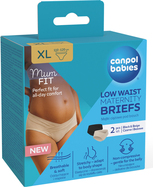 CANPOL BABIES Nosečniške hlačke z nizkim pasom MumFIT XL 2 kosa