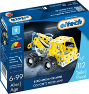 EITECH stavebnica Mini auto s miešačkou 112 dielikov