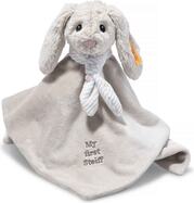STEIFF Friends Hoppie rabbit comforter, light grey plyšová hračka