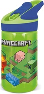 Minecraft Bottiglia con beccuccio 480 ml, Ecozen