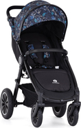 PETITE&amp;MARS Kočík Street+ Air Black + Strieška Limited 100 Stylish Beauty
