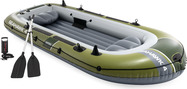 Intex 66334 Nafukovací čln Seahawk™ 4 Set, 351 x 145 x 48 cm