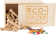 ECO-BRICKS Bambusová stavebnica 90 dielikov
