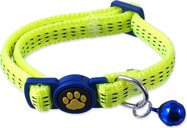 Obojok Magic Cat Nylon XS žltý 1x19-31cm
