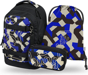 BAAGL SET 3 Skate Max Variety: ruksak, pernica, vrećica GRS