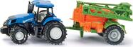 SIKU Super - Tractor cu remorcă cu pulverizator de îngrășăminte