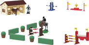 FARM SERVICE - Jazdecký športový hrací set PARKUR 26 ks