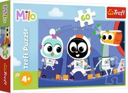 Trefl Puzzle Čím dnes budem?: Zoznámte sa s Mourkom 60 dielikov