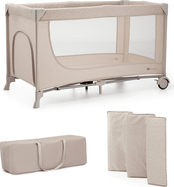 KINDERKRAFT Postieľka cestovná Joy 2 Beige