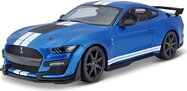 Maisto - 2020 Ford Shelby GT500,  metal modrý, 1:18