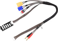 Nabíjací kábel Pro - Deans/EC5/XT90 prístroj, XH2-6S