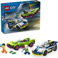 LEGO® City 60415 Verfolgungsjagd mit Polizeiauto und Athlet