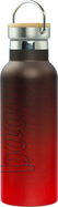 BAAGL Termofľaša s bambusovým viečkom Gradient červeno-čierna, 500 ml