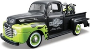Maisto - Harley-Davidson Custom, 1948 Ford F-1 Pickup + 1948 FL Panhead, 1:24