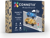 CONNETIX® Regenbogen-Auto-Set magnetisches Konstruktionsspielzeug 2 Stk.