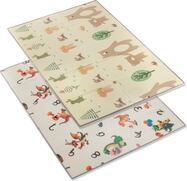 Multifunkčná penová skladacia podložka obojstranná 200x150, Forest
