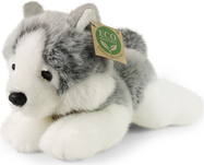 Plyšový pes husky ležiaci 20 cm Eco-Friendly