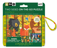 Petit Collage Puzzle 2v1 lesná zver