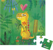 Janod Blahopřání k narozeninám s puzzle Dinosaurus